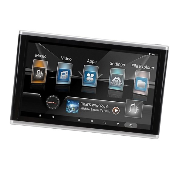 Car Headrest Video Players, 10.1 Inch IPS Touch Screen 1GB 32GB ROM Octa Core Car TV Headrest Monitor Tablet for 11 for Vehicle