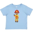 thumbnail image 3 of Inktastic African American Boy, Fireman, Firefighter, Helmet Boys Baby T-Shirt, 3 of 5