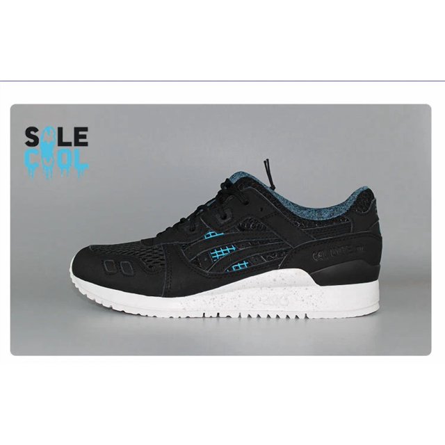 ASICS Gel-Lyte Iii Lace Up Mens Sneakers Shoes Casual -Black DN6L0-9090