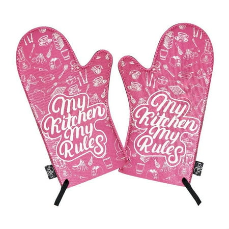 

My Kitchen My Rules Oven Mitt