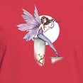 thumbnail image 3 of CafePress - Whispering Moon Fairy Women's Dark T Shirt - Women's Traditional Fit Dark T-Shirt, 3 of 4