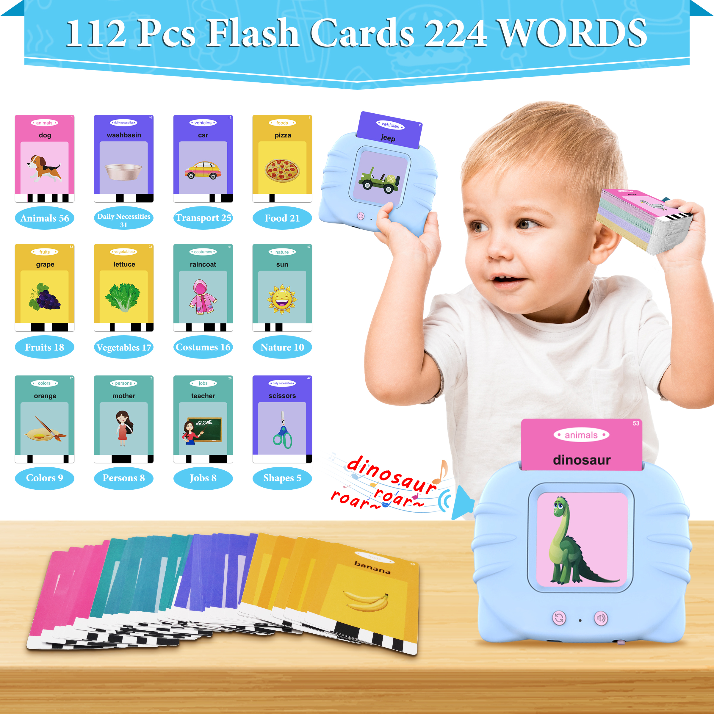 Magotan Talking Flash Cards Educational Learning Toy photo 6