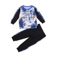 thumbnail image 1 of Seyurigaoka Kids Suit Set Tie-Dyed O-Neck Long Sleeve Pullover + Long Pants, 1 of 6