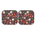 thumbnail image 7 of Xecao Winter Holiday Christmas for Foldable Car Sun Shades (2-Pack) offer sun protection with an easy-fold design for convenient windshield shading., 7 of 7
