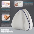 thumbnail image 3 of Almohada Ergonómica Ortopédica AGBOX para Piernas caderas y espalda Espuma de memoria, 3 of 5