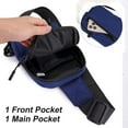 thumbnail image 4 of Spencer Sling Bag for Women Men, Crossbody Sling Backpack Small Sling Bag Crossbody Shoulder Bag Travel Hiking Chest Bag Daypack, 4 of 11