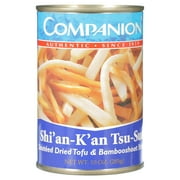 Companion Sauteed Dried Tofu & Bambooshoot Strips, 10 oz. (Pack of 24)