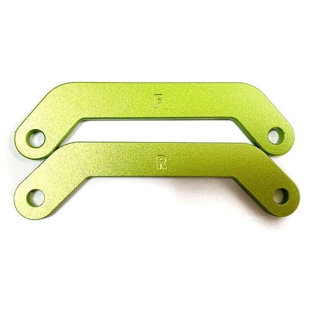 Soporte de brazo de suspensión Tholdsy de aleación de aluminio para 1/10 MAXX RC Verde
