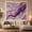 Purple Agate, variant on Purple Agate Waves Across Cream Marble, Dramatic Abstract for Decor Enthusiasts, Mineral Art, Housewarming Gift, Tapestry Wall Hanging for Bedroom and Living Room