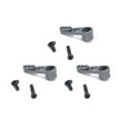 thumbnail image 2 of Ounissouiy 3 piezas de brazo servo de Metal para coche RC color negro Gris Type3 NO3, 2 of 6