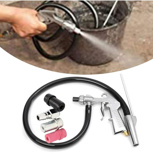 Air Sand blaster Kit with Nozzle Tube Connector Ceramic Mouth Sandblaster de rusting