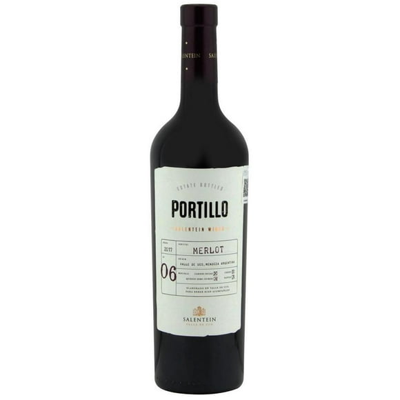 Pack de 6 Vino Tinto Portillo Merlot 750 ml Portillo Merlot