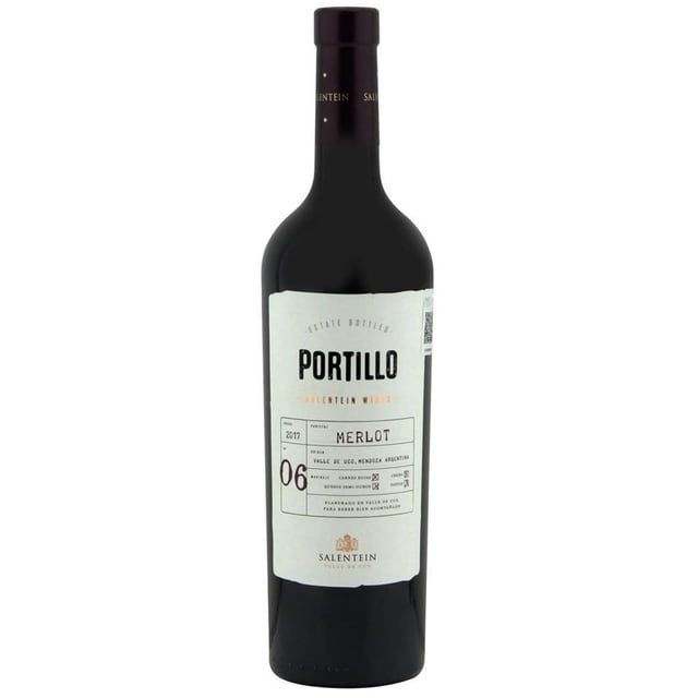 Caja de 12 Vino Tinto Portillo Merlot 750 ml Portillo Merlot