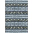 thumbnail image 2 of Addison Rugs Mayfield Premium Machine Washable Transitional Stripes Navy Rectangle Rug, 3' x 5', 2 of 8