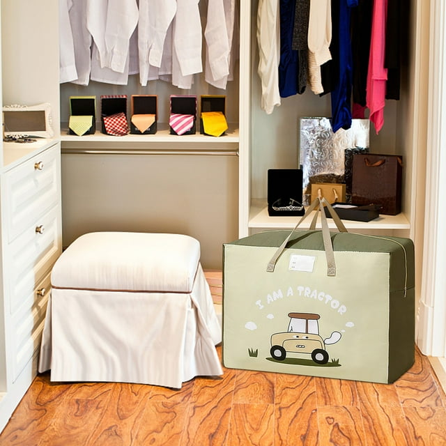 Taotanxi Clearance Sale Save More!Large Capacity Laundry Organizer With Handle, Foldable And Removable Bag With Thick Fabric Quilt