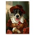 thumbnail image 1 of Pintura en lienzo de cuerpo humano y Animal Vintage, Impresión de póster de retrato de perro y gato nórdico, imagen artística de pared adecuada para la decoración del hogar de la habitación, 1 of 4