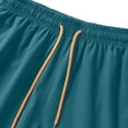 thumbnail image 4 of cfhntfmh Mens Drawstring Athletic Shorts Quick Dry Elastic Waist Gym Workout Lightweight Stretch Shorts with Pockets, 4 of 7
