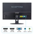 thumbnail image 5 of Sceptre Monitor 24" 1080p HDMI VGA 75hz 5ms HD LCD - E248W-1920, 5 of 5
