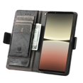 thumbnail image 3 of Compatible avec Sony Xperia 5 Iv Étui Portefeuille en Cuir avec Blocage Rfid Porte-Cartes Folio Rabattable Antichoc, 3 of 3