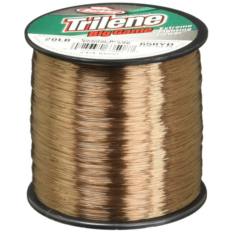 Berkley Trilene Big Game Monofilament Fishing Line, Solar Collector, 10 lb Test Strength, 1500 yd Berkley Trilene Big Game Monofilament Fishing Line, Solar Collector, 10 lb Test Strength, 1500 yd