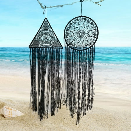 

Black Tassel Dream Catcher Home Pendant Hanging Decoration Party Wedding Decor New