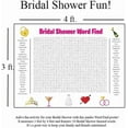 thumbnail image 2 of NWOKYZGH Search Poster Wall Game Large Find Decoration Include 50 Words Gender Reveal Coed Party Activities Keepsake for Guests and Mom, 2 of 3