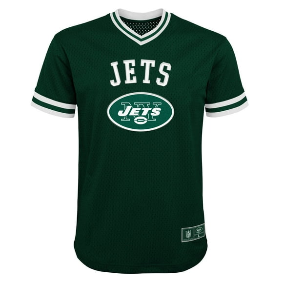 NFL New York Jets Haut à Col en V pour Jeunes Très Grand (18)
