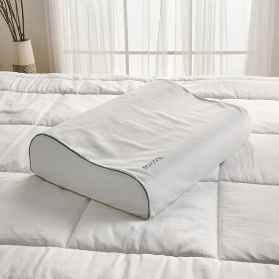 Iso-Cool Foam Contour Pillow - Cooling Technology