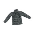 thumbnail image 3 of Suéter de figura a escala 1/6 suéter de manga larga de manga larga con estilo casual casual básica para figuras masculinas de 12 pulgadas gris, 3 of 10