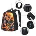thumbnail image 4 of My Hero Academia Bakugo Katsuki Backpack,Multi-Function Travel Backpack Laptop Backpack Lightweight Casual Daypack Bookbag 16.5 In, 4 of 7