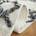 thumbnail image 5 of SAFAVIEH Casablanca Lalia Geometric Area Rug, Ivory/Dark Gray, 5' x 8', 5 of 11