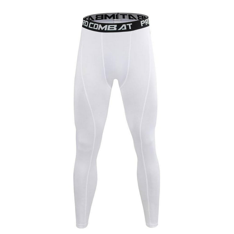 Men's Compression Leggings Pants Trousers Running Fitness Baskerball Best  G7D4 