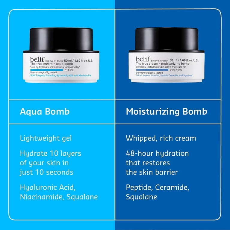 Belif The True Cream - Aqua Bomb, Size 0.33 Ounces - Walmart.com