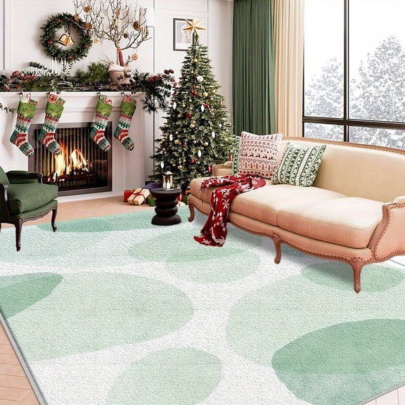 6.5'x10' carpet for living room thick carpet for living room geometric area rug high traffic area rug large area rug