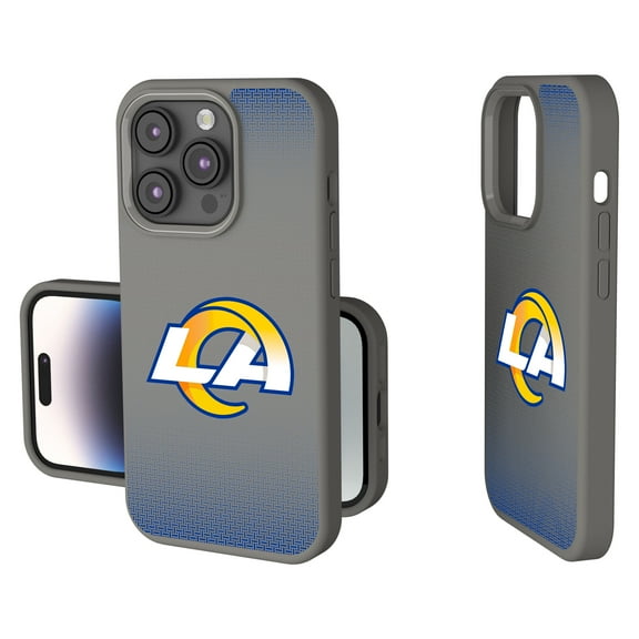 Los Angeles Rams Linen Logo iPhone Soft Touch Case