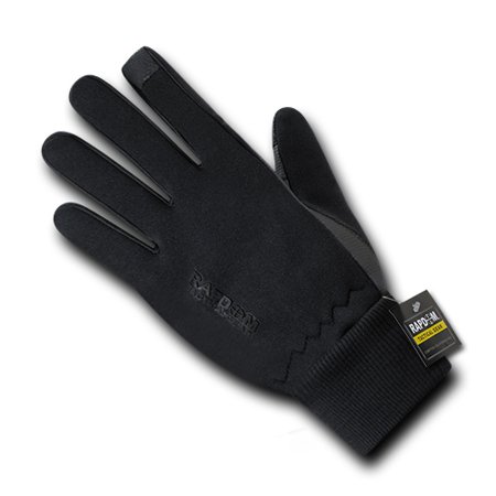 Super Stretch Neoprene Gloves - Neoprene Gloves With Cuff, Black, 2X