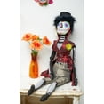 thumbnail image 2 of Desi Skeleton Halloween Soft Art Figurine Doll 28", 2 of 3