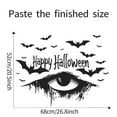 thumbnail image 3 of YANHAIGONG Halloween Stickers for Window,Halloween Decoration Wall Clings Stickers,Halloween Window Clings Halloween Window Stickers,Halloween Scary Eyes Bedroom Background Decorative Wall Stickers, 3 of 7