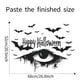thumbnail image 3 of Halloween Scary Eyes Bedroom Living Room Background Decorative Wall Stickers, 3 of 7