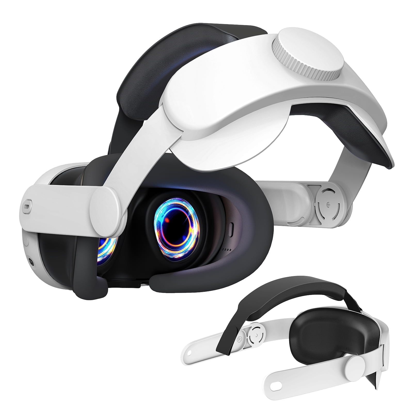 家庭用ゲーム機本体  Quest2 64GB +Elite Strap+Fit Pack Quest 2 (Oculus) Elite Strap for Enhanced Support and