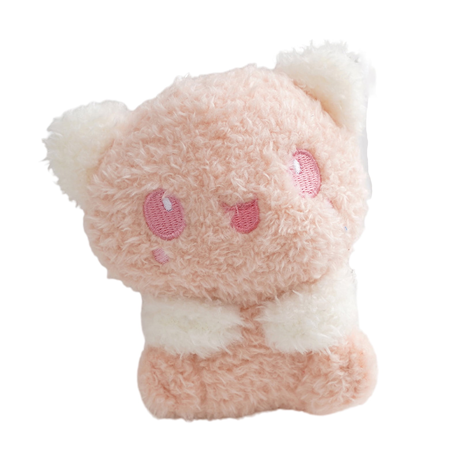 LIWEN Plush Doll Adorable Expression Vivid Hanging Cat Keychain Anime Plush Figure for Kids