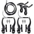thumbnail image 1 of Complete Bicycle Mountain Bike Set,V Brake + Outer Cables + Lever + Front&Rear Brake Cable Bike Bra, 1 of 5