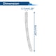 thumbnail image 3 of 20 Pcs Calcomanías para Llantas en Arco Decorativas para Llantas de Automóvil de 14-22" Blanco Reflectante PET, 3 of 6