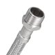 thumbnail image 5 of 16 Pulgadas Largo Grifo Suministro Línea Conector, 2uds 3/8" Macho Compresión Rosca x 1/2" Hembra Recta Rosca 304 Inoxidable Acero Agua Suministro Manguera Unique Bargains líneas de suministro de grifos, 5 of 7