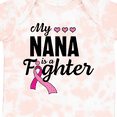 thumbnail image 4 of Inktastic Breast Cancer Awareness My Nana is a Fighter Boys or Girls Baby Bodysuit, 4 of 5