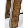 thumbnail image 5 of Jofran Cannon Valley Rustic Distressed Industrial Trestle 50" Coffee Table, 5 of 9