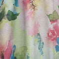 thumbnail image 4 of Designart 'Botanical Floral Retro IV' Mid-Century Modern Curtain Panel, 4 of 5