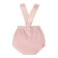 thumbnail image 2 of NAFUU Baby Boy Girl Sleeveless Straps Shorts Toddler Summer V Overalls Shorts Cute Comfortable Home Wear 3-6 Months, 2 of 8