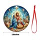thumbnail image 3 of Fiudx Ofertas relámpago del día Decoración de Belén Árbol de Navidad de Madera Decoración de Coche Regalos Religiosos Sagrados Belén Decoración Navideña Regalos, 3 of 7