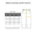 thumbnail image 6 of 33,000ft Men's Hiking Golf Capri Pants 3/4 Cargo Quick Dry Lightweight Stretch Below Knee Shorts Pants Travel Casual, 6 of 6